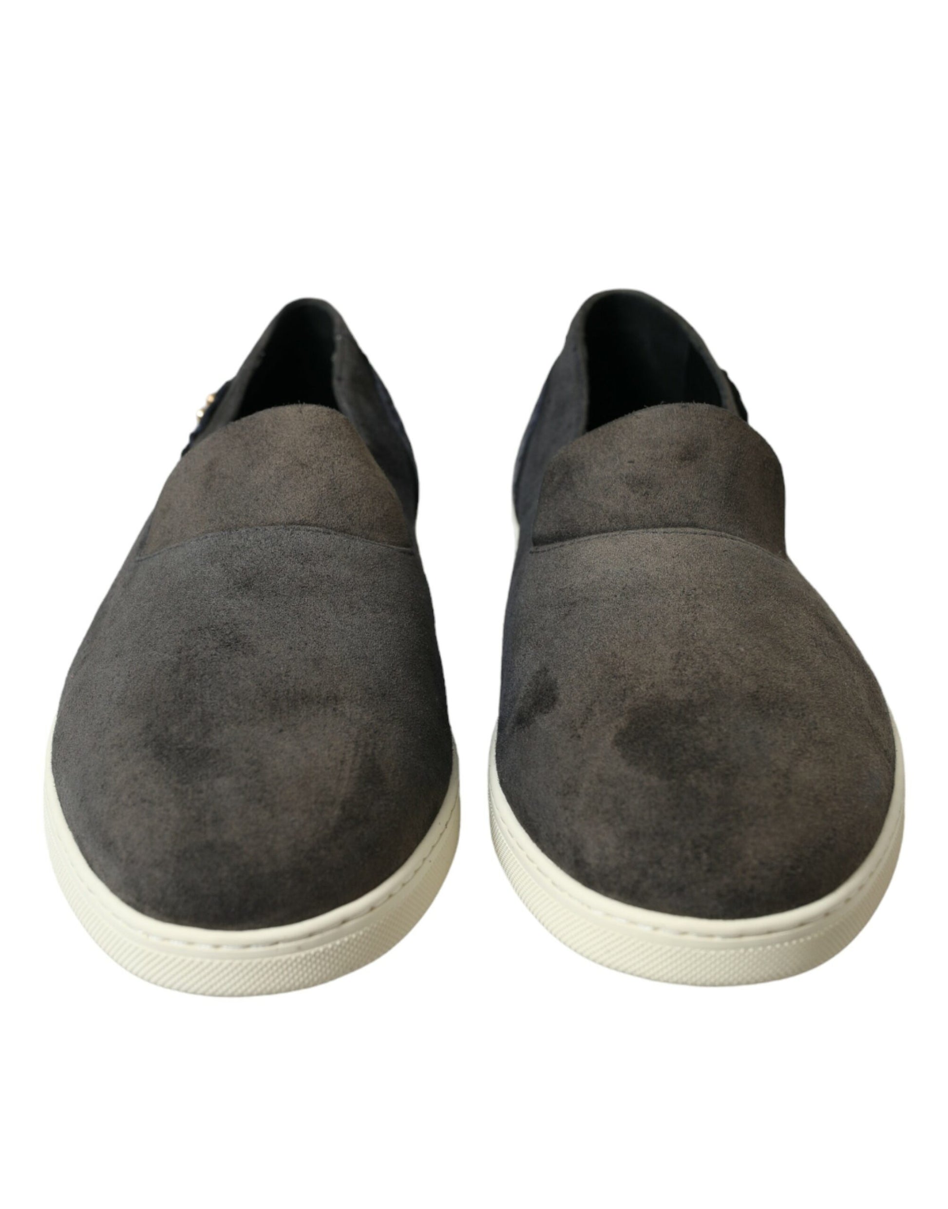 Blaue Wildleder Caiman Herren Loafer Hausschuhe Schuhe