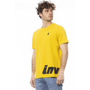 Yellow Cotton Men's T-Shirt