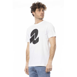 Weißes Herren-T-Shirt aus Baumwolle