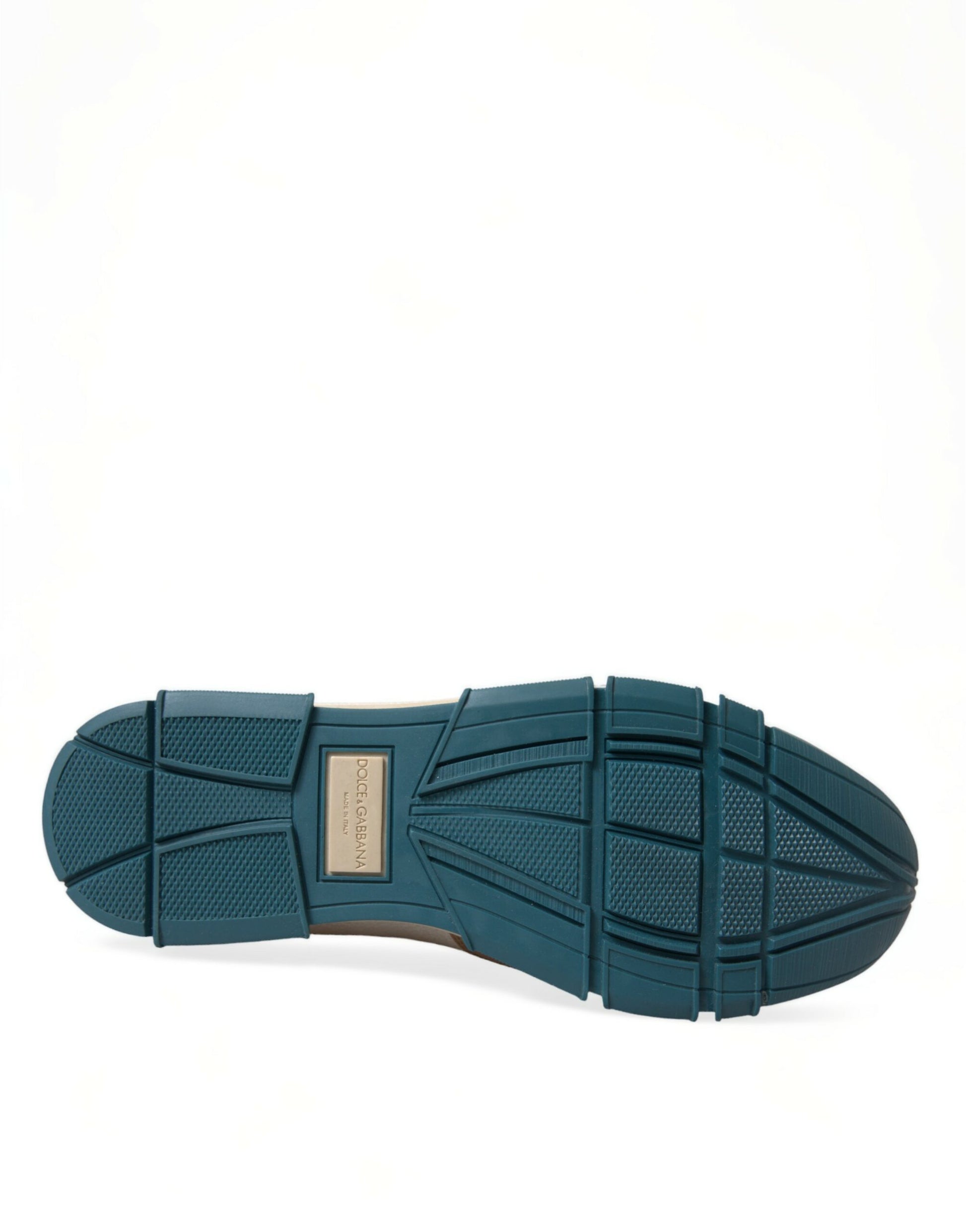 Weißbraune Slipper-Mokassins aus Leder für Herren