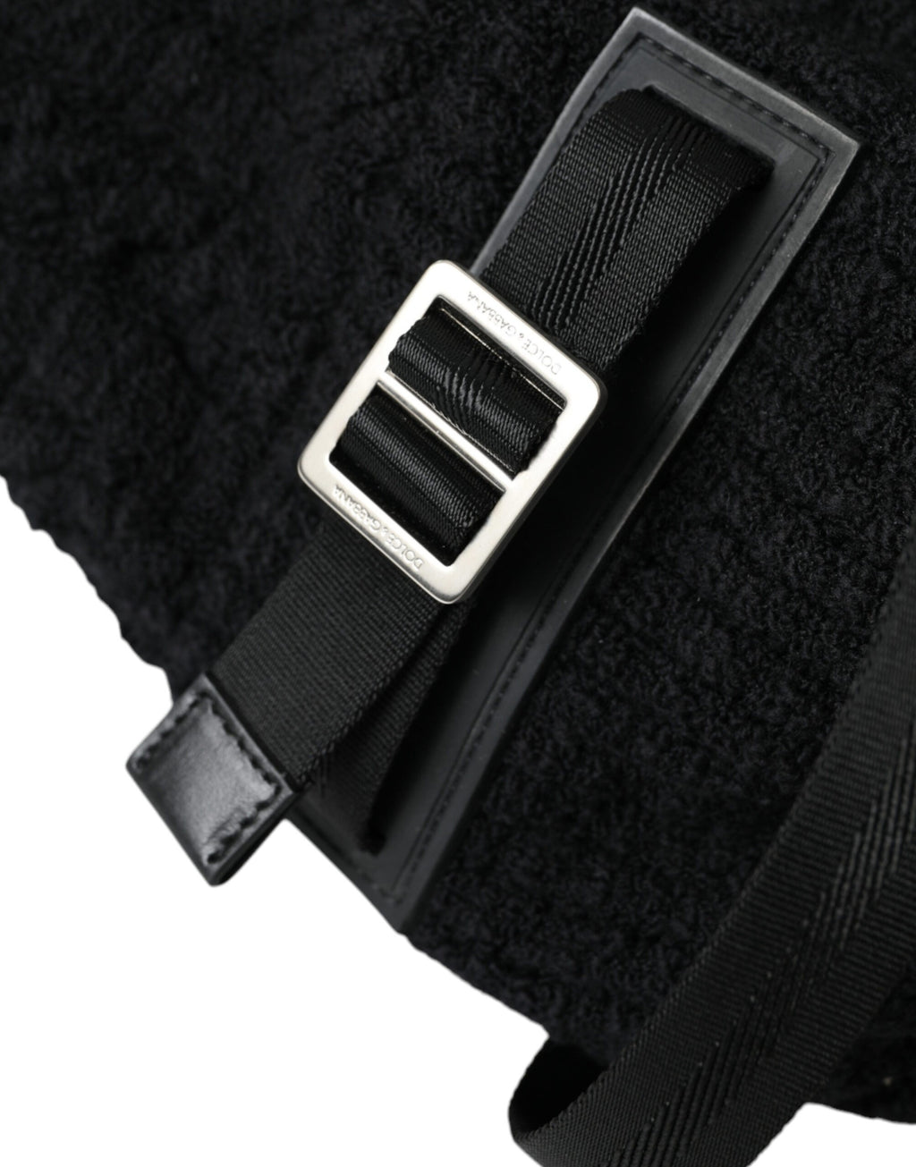 Schwarz Silber Wolle Zaino Tricot Rucksack Männer Tasche