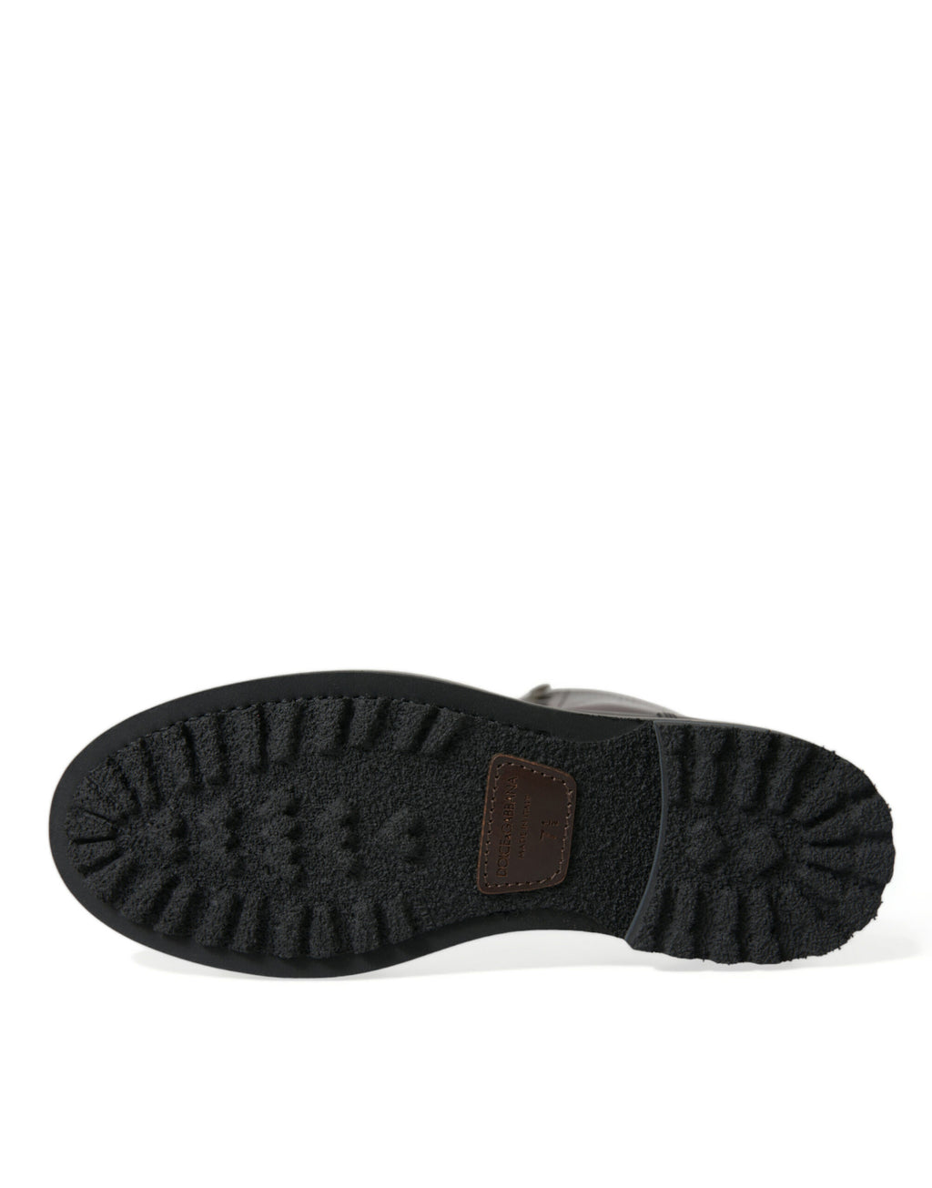 Schwarze Militärstiefel aus Leder