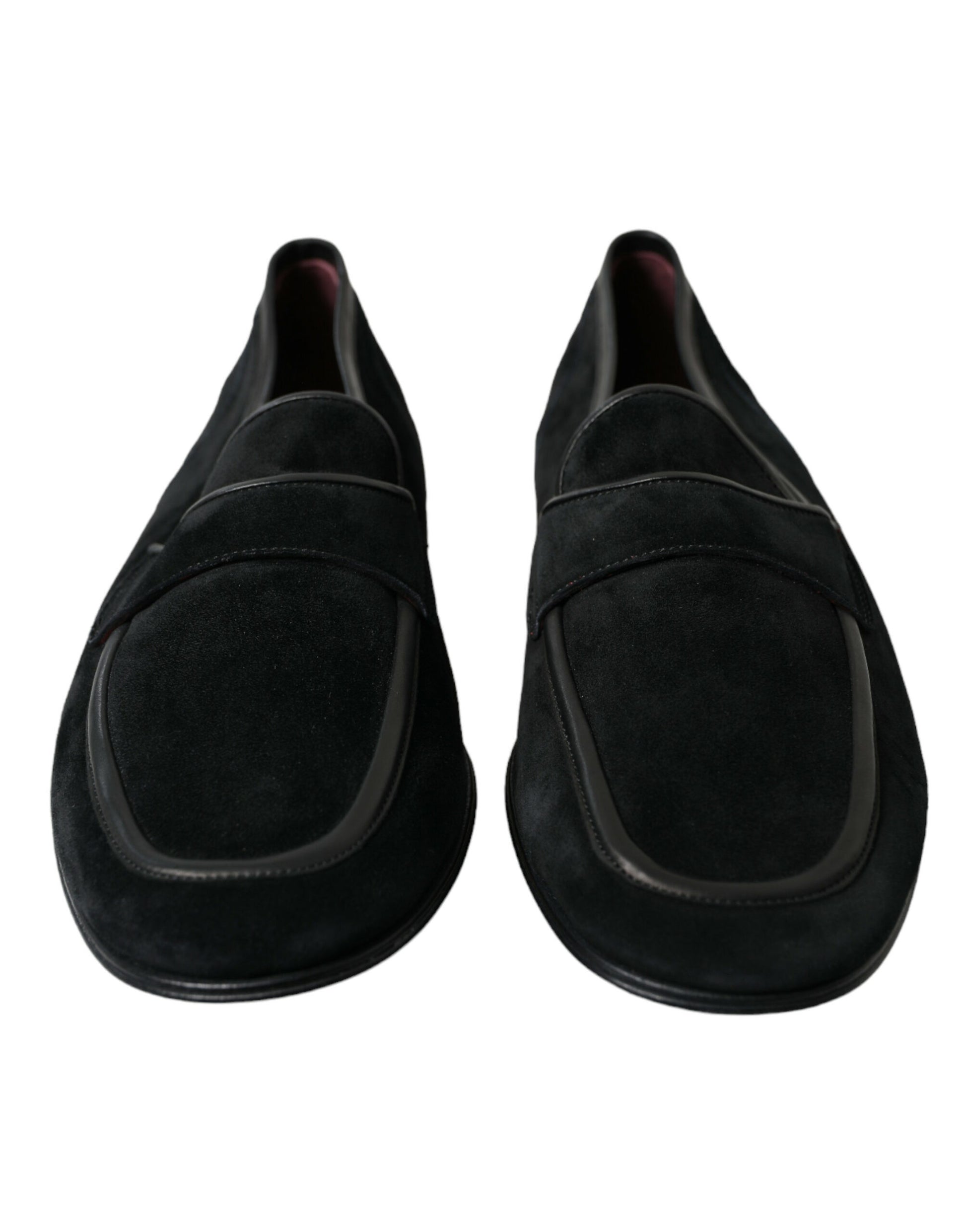 Schwarze Slipper aus Samt