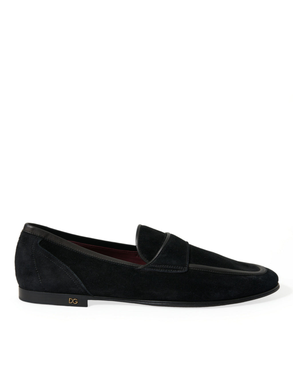 Schwarze Slipper aus Samt
