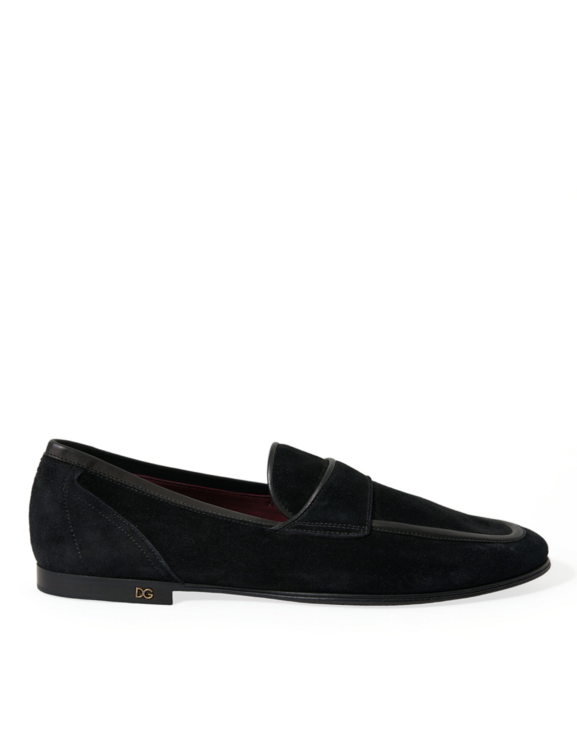 Schwarze Slipper aus Samt