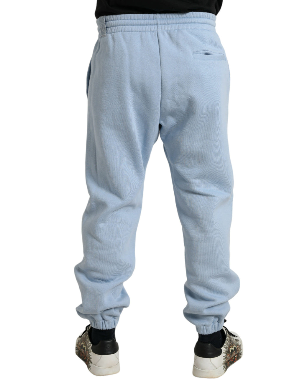 Hellblaue Jogginghose aus Baumwolle für Herren