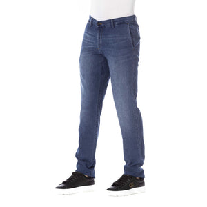 Blaue Baumwolljeans für Herren