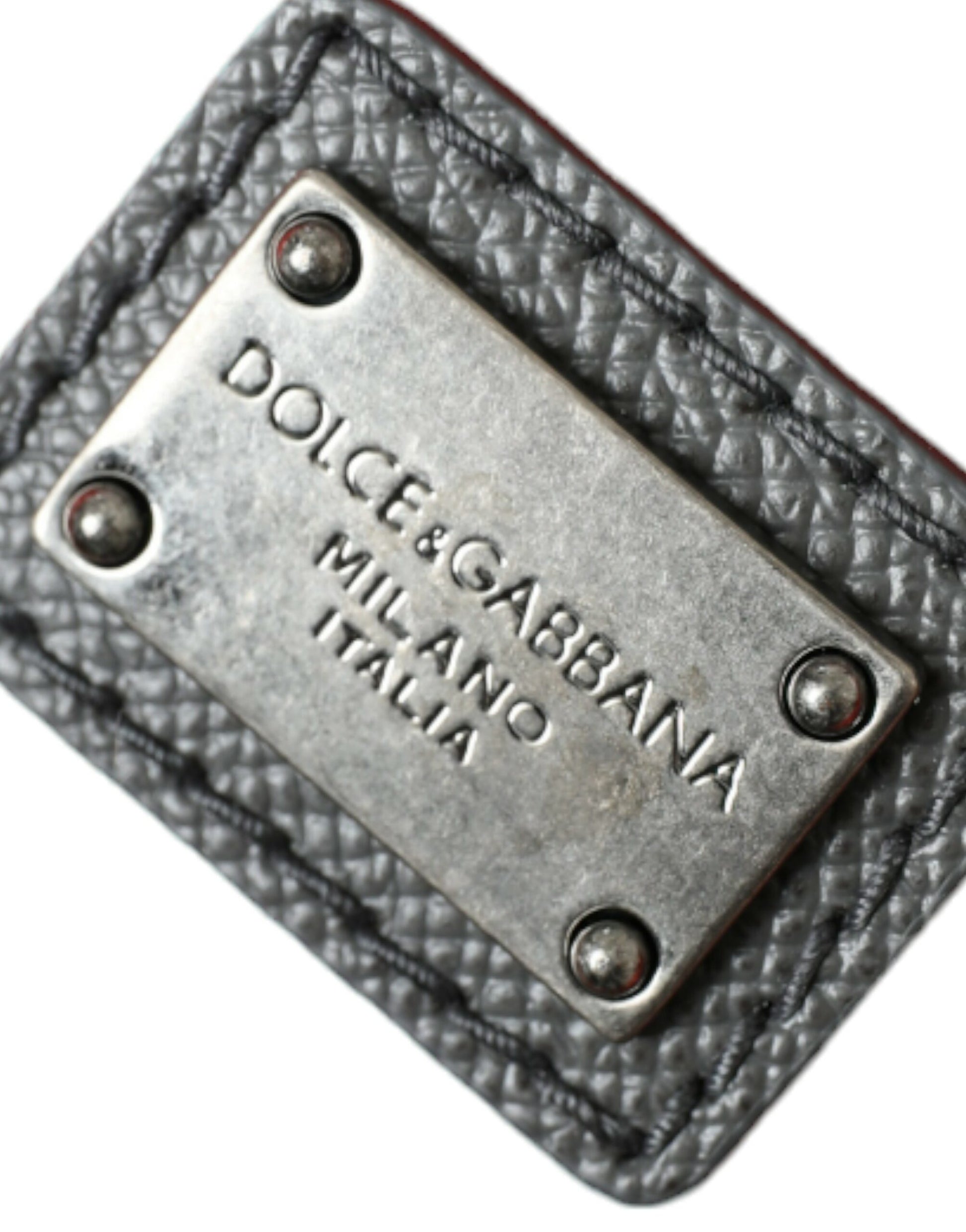 Roter Schulrucksack aus Nylon und Leder mit DG-Logo