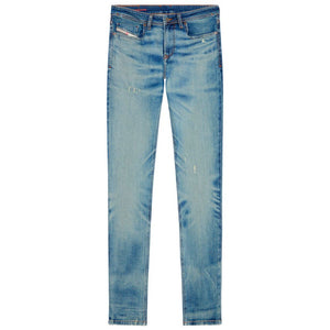 Schlanke Skinny-Jeans mit niedriger Taille für Herren