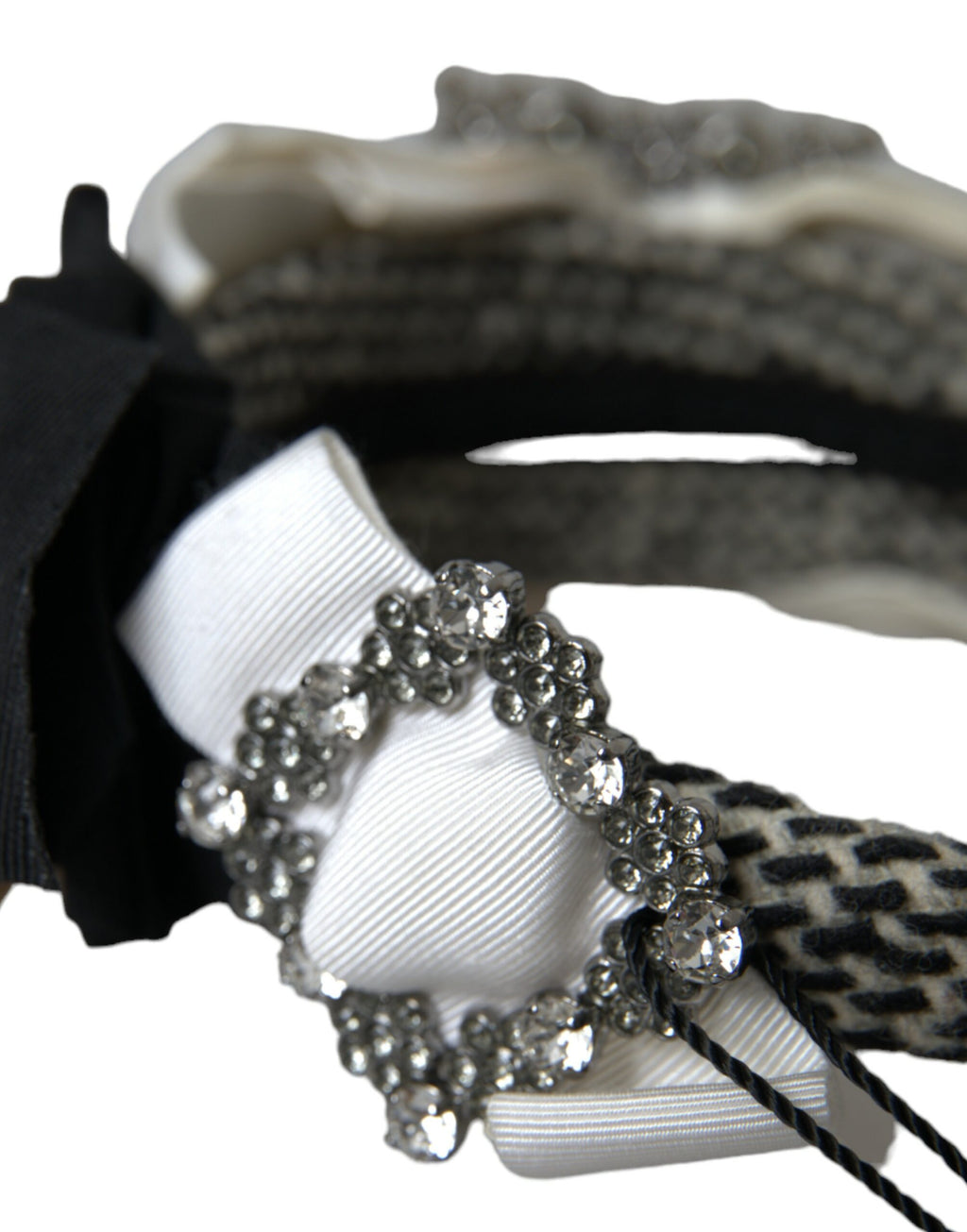 Mehrfarbiges, kristallverziertes Damen-Stirnband-Diadem