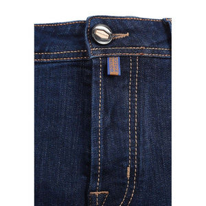 Blaue Jeans und Hose aus Baumwolle