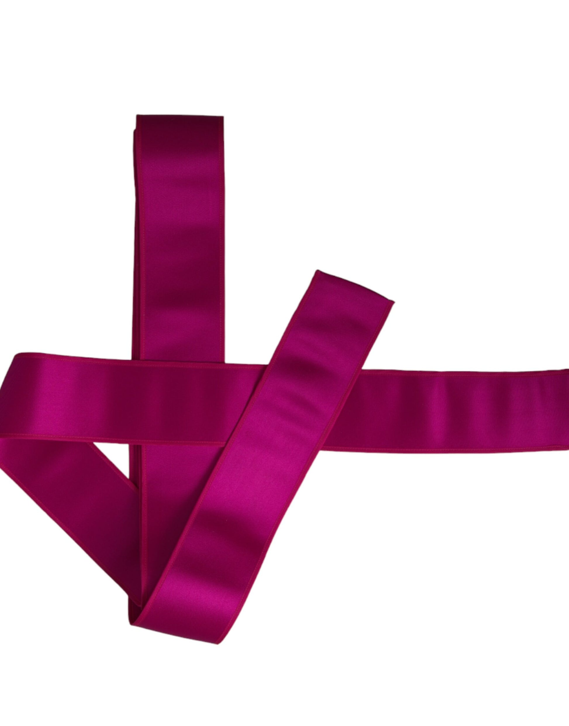 Fuchsia Pink Seidengürtel für Damen
