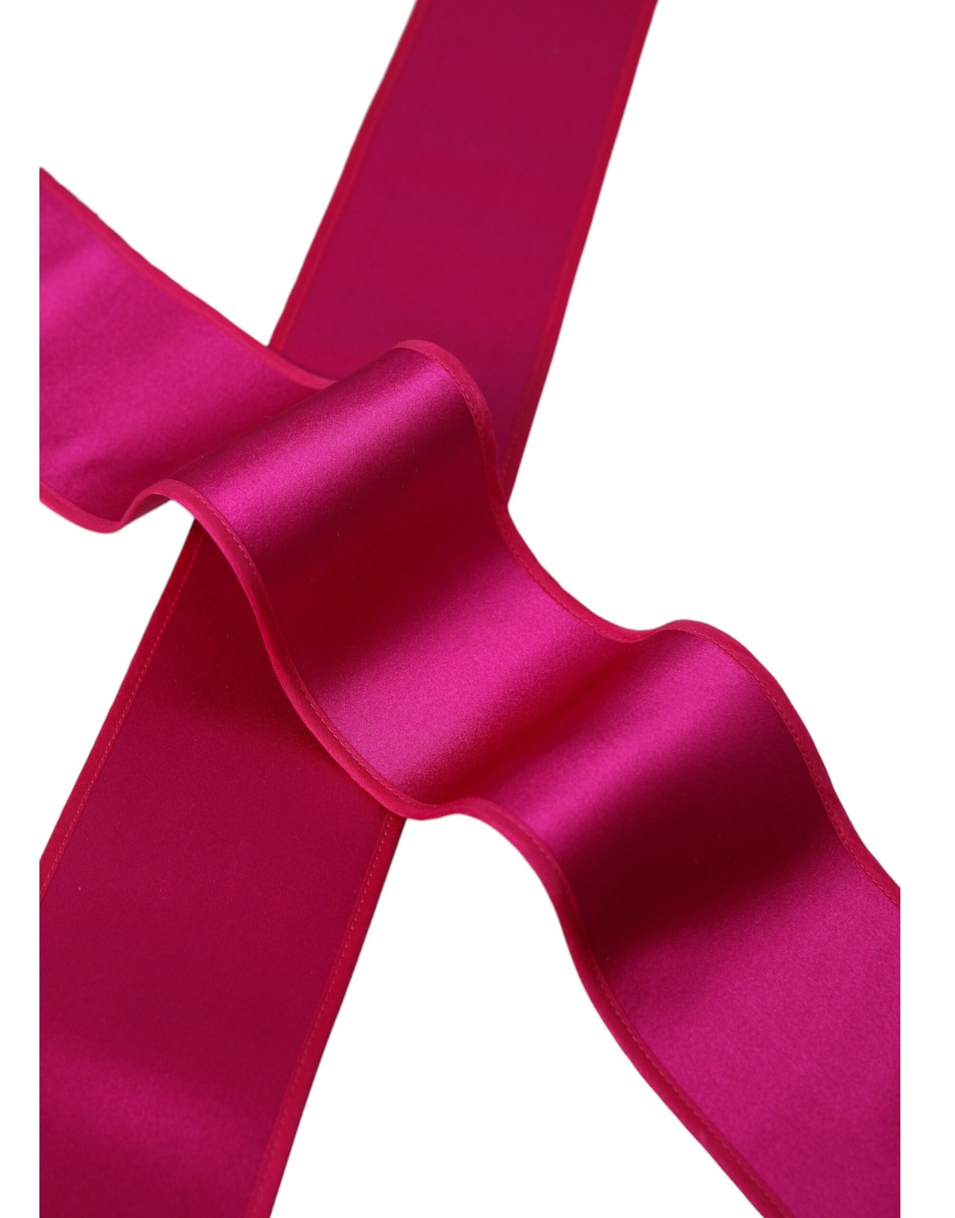 Fuchsia Pink Seidengürtel für Damen