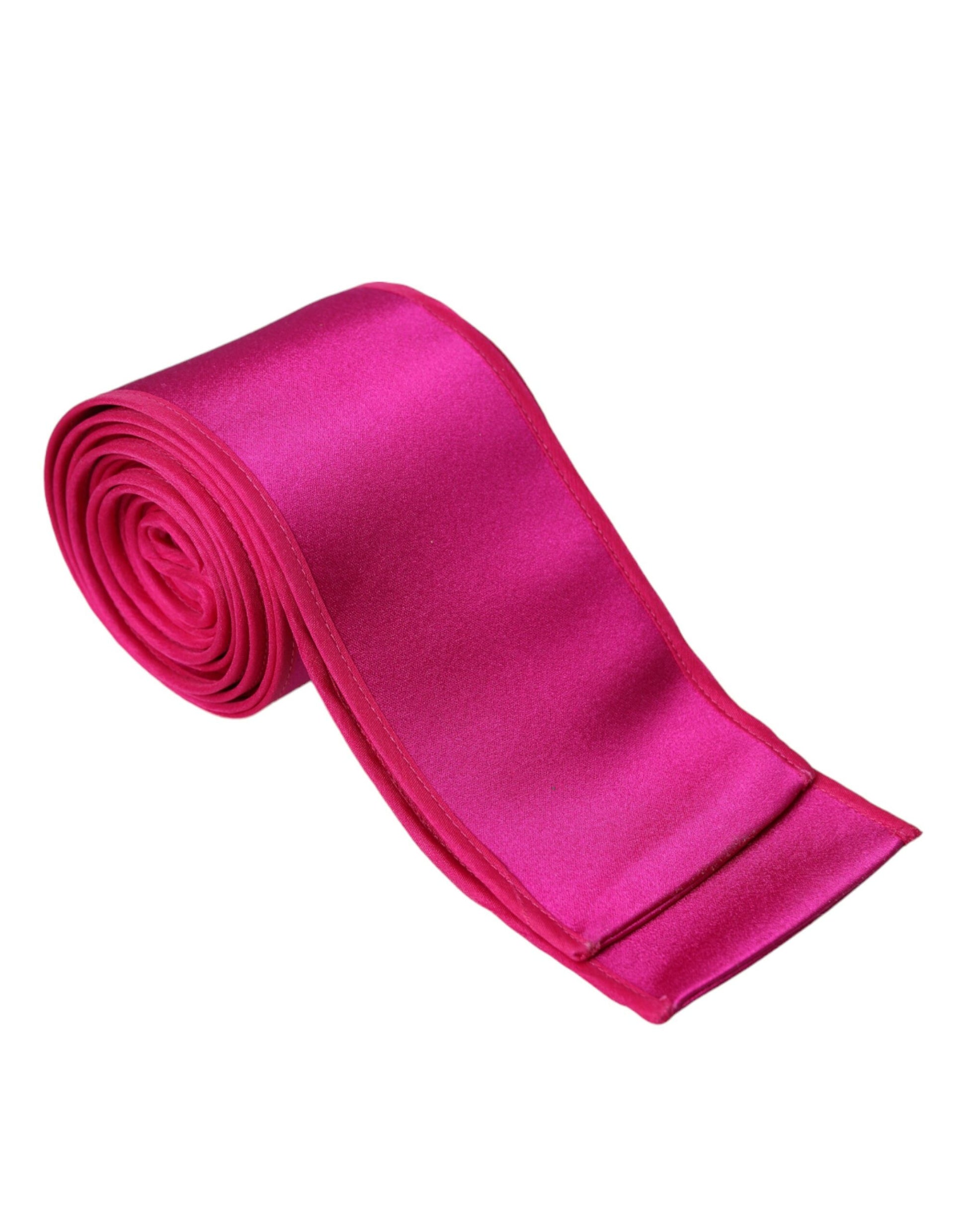 Fuchsia Pink Seidengürtel für Damen