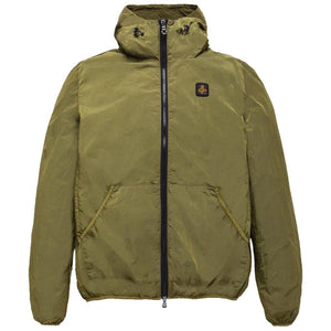 Schicke ultraleichte Nylonjacke mit Garment-Dyed-Finish