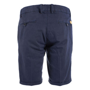 Schicke blaue Bermudashorts aus Baumwollmischung