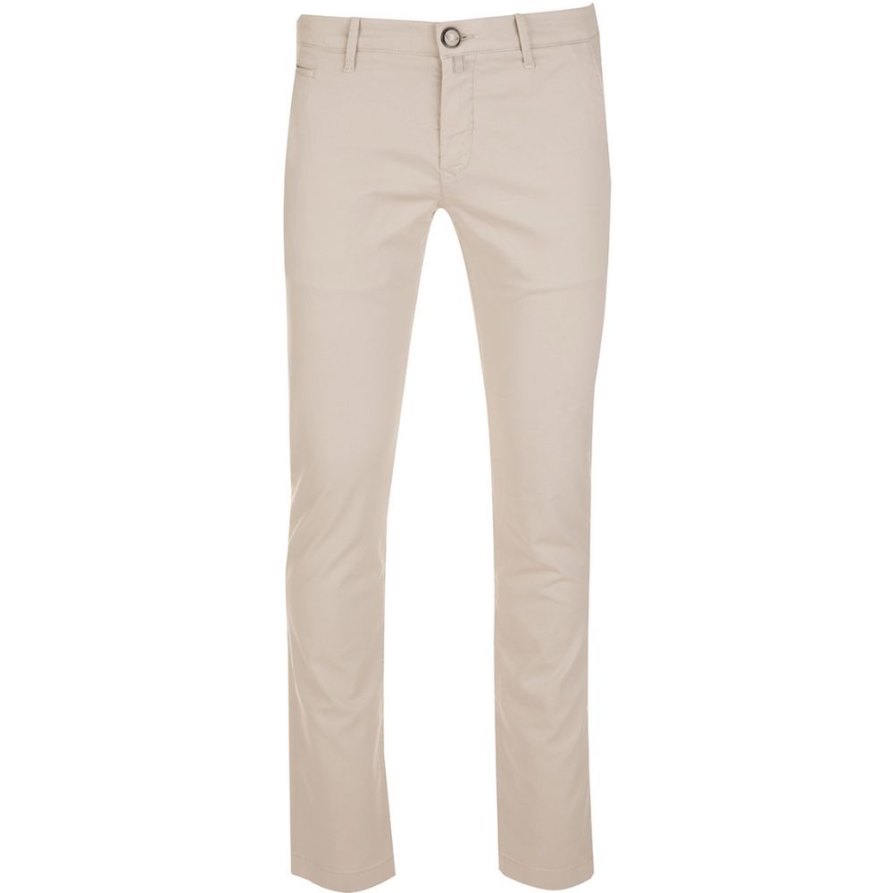 Beige Chinohose aus Baumwolle – Slim Fit Elegance