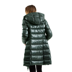Grüne Polyester Damenjacke