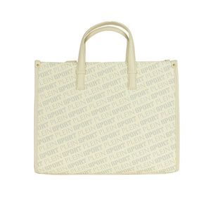 White Polyamide Women Shoulder Bag