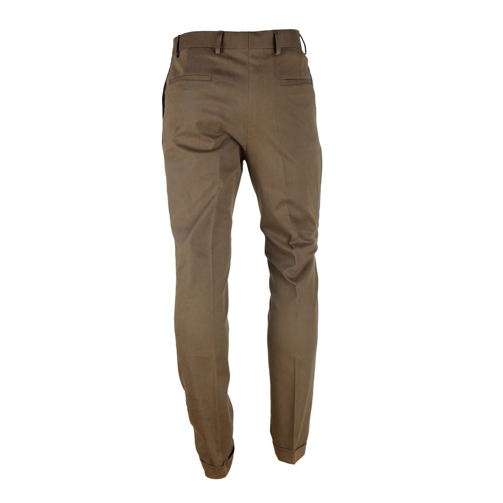 Braune Wollhose für Herren