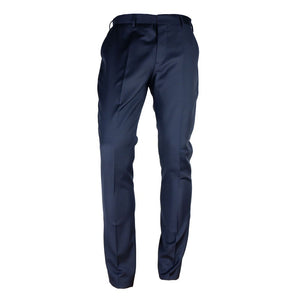 Blaue Wollhose für Herren