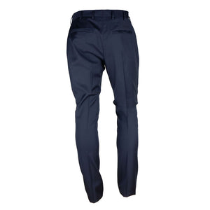 Blaue Wollhose für Herren