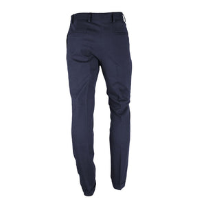 Blaue Wollhose für Herren