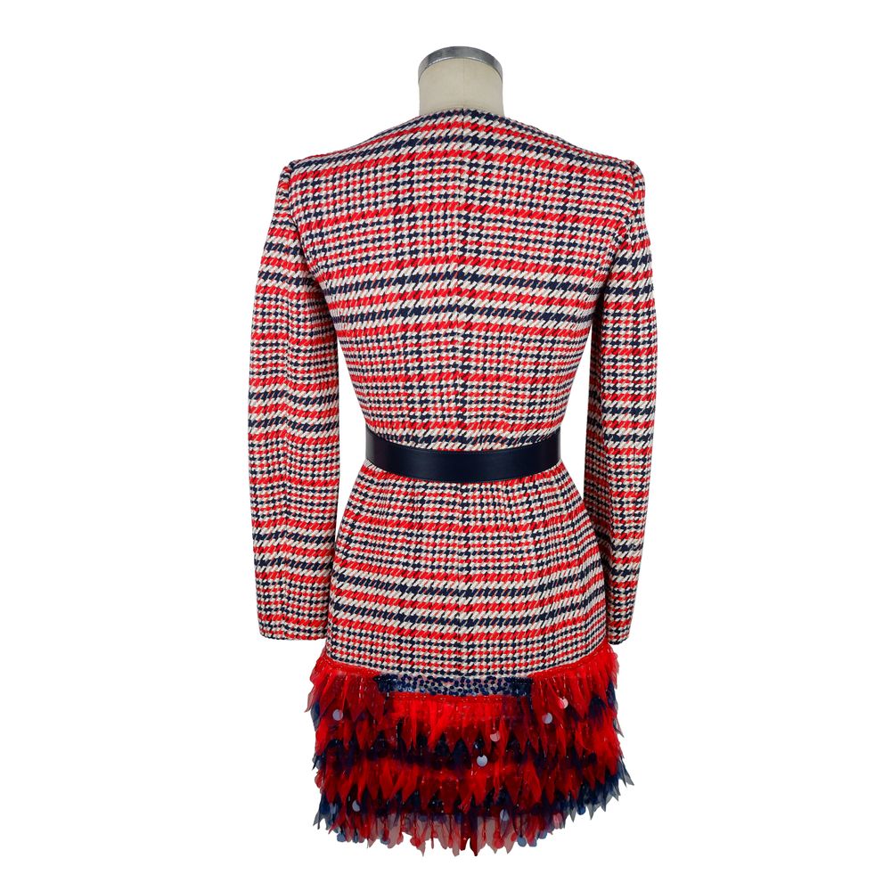 Rotes Baumwollkleid für Damen
