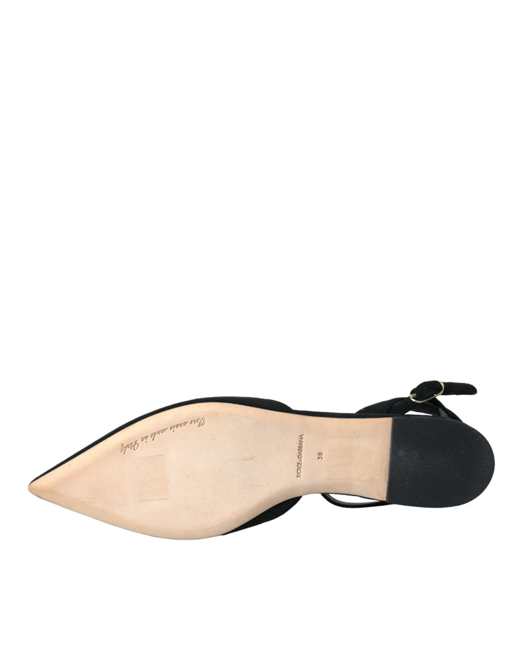 Schwarze Ledersandalen mit Kristallen