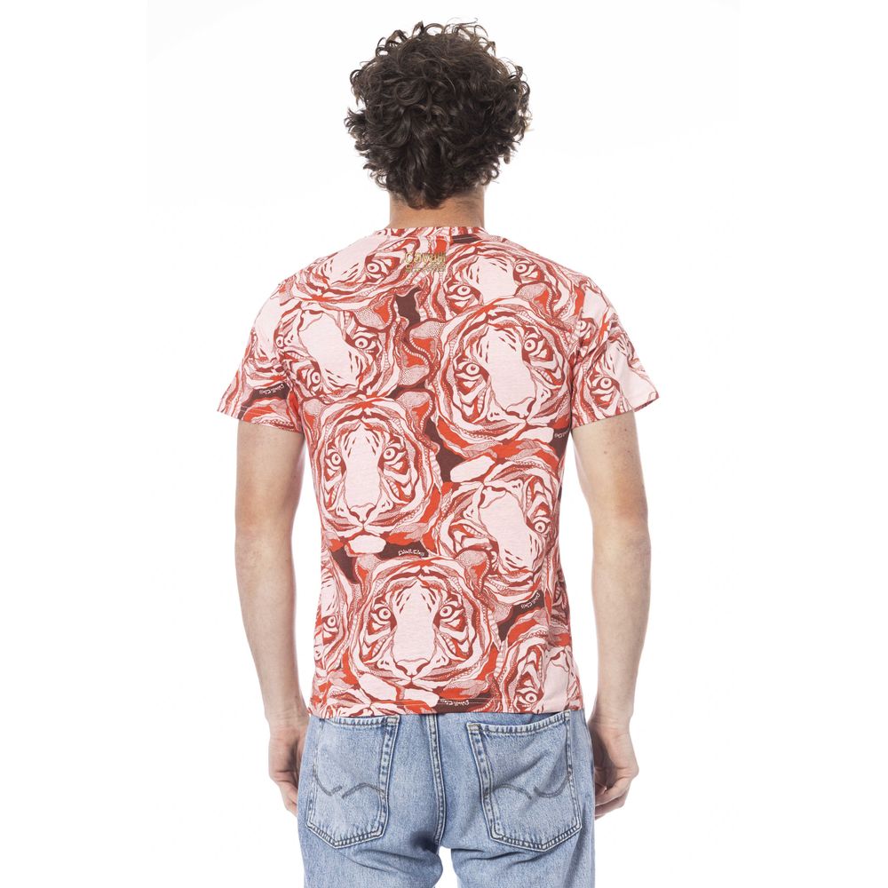 Rotes Herren-T-Shirt aus Baumwolle