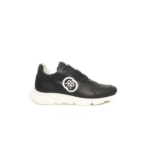 Blaue Herren-Sneaker aus Rindsleder