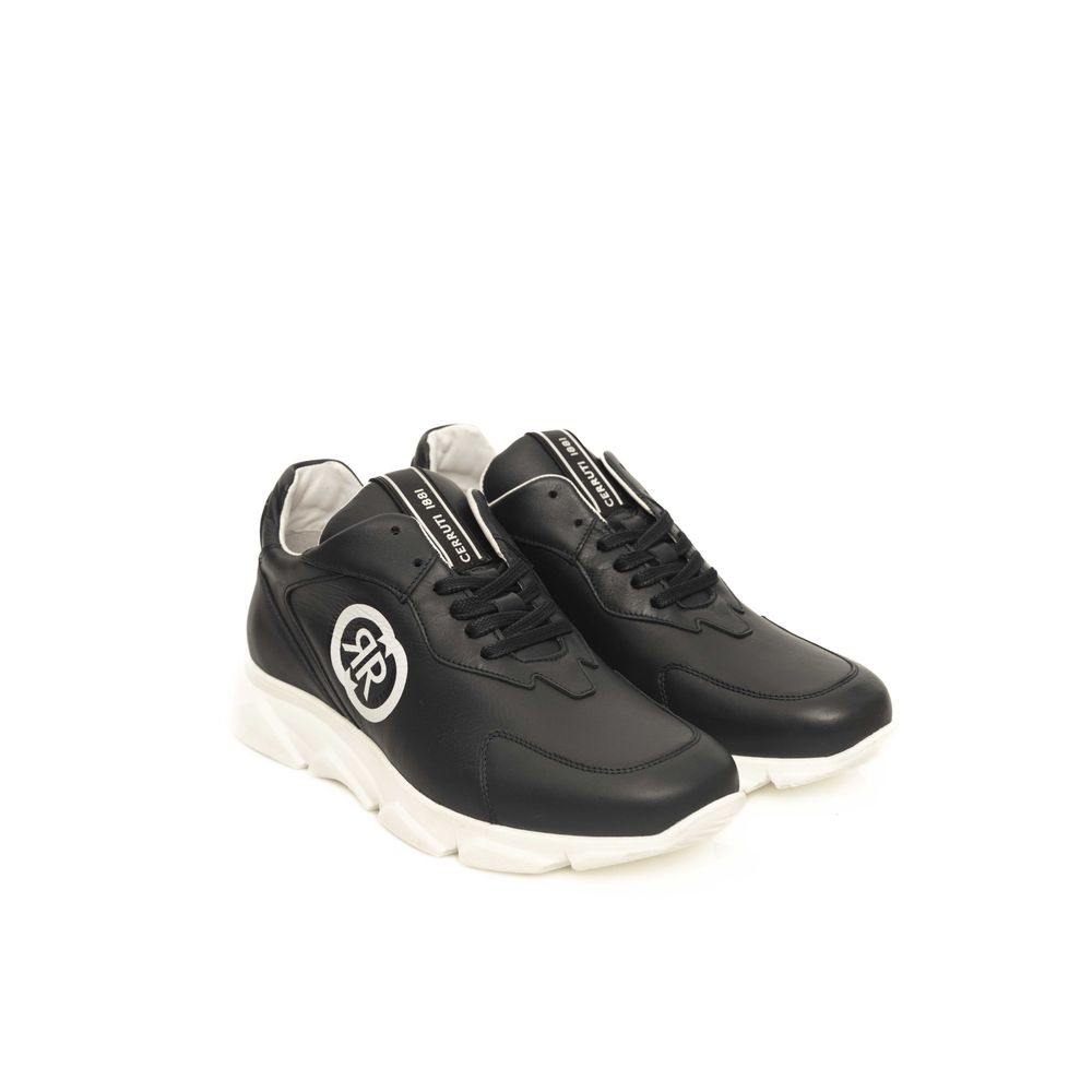 Blaue Herren-Sneaker aus Rindsleder