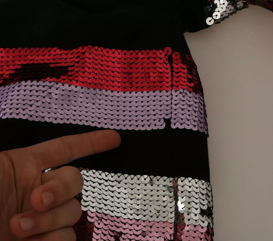 DG Pailletten-Kapuzenpullover