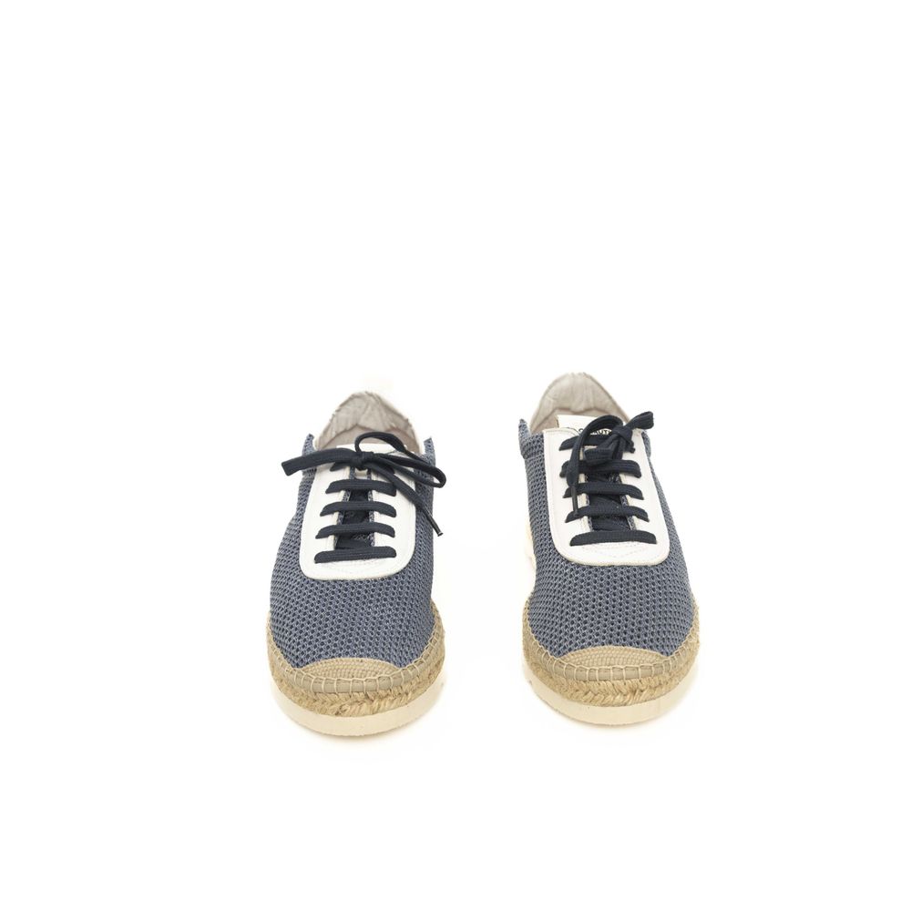 Blaue Herren-Sneaker aus Kalbsleder