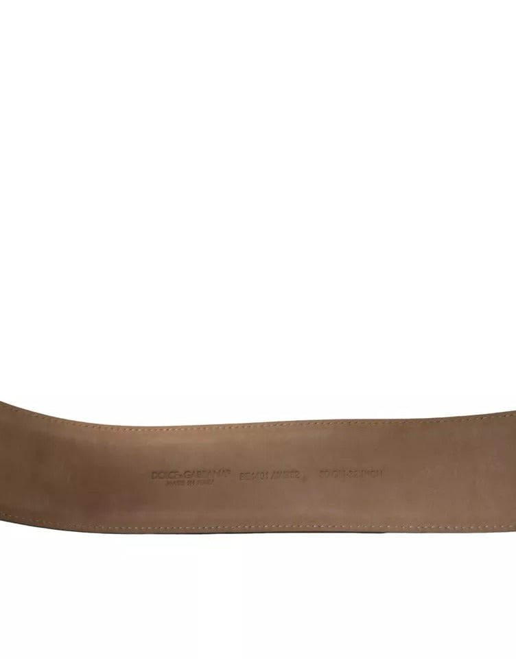 Schwarzer Ledergürtel mit ovaler Metallschnalle und Gold