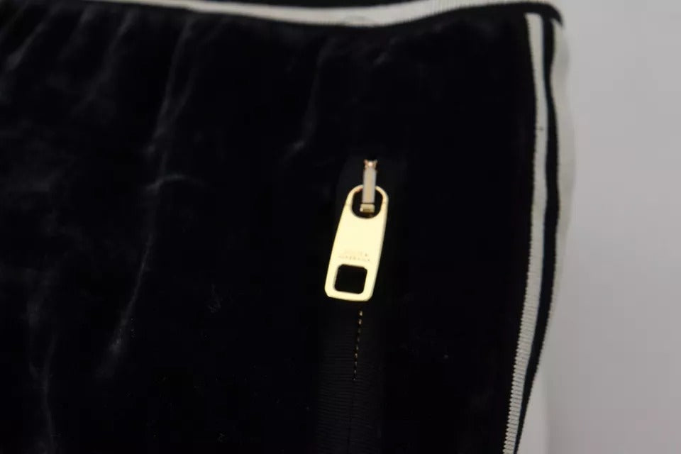 Schwarze Jogger Jogginghose Baumwollhose