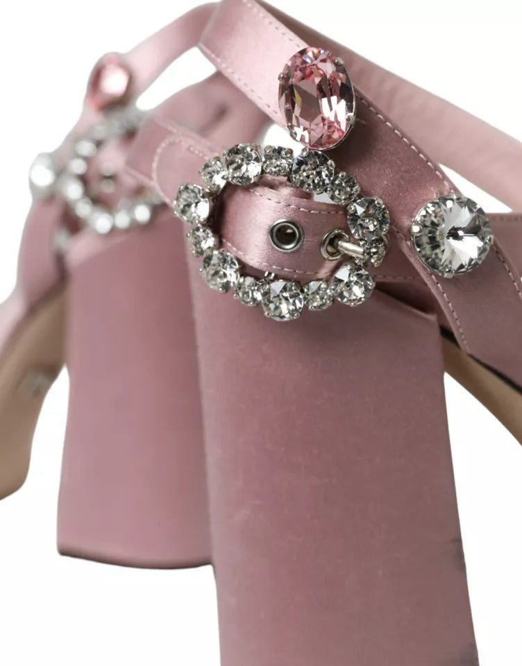 Rosa Truthahnfeder verzierte Sandalen Schuhe