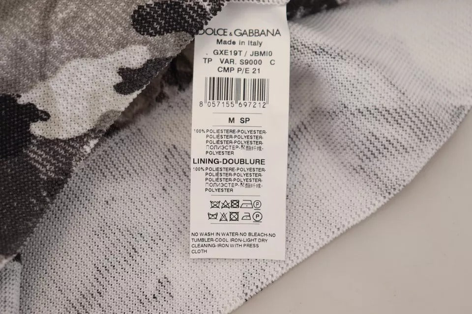 Schwarzer Polyester-Pullover mit Rundhalsausschnitt