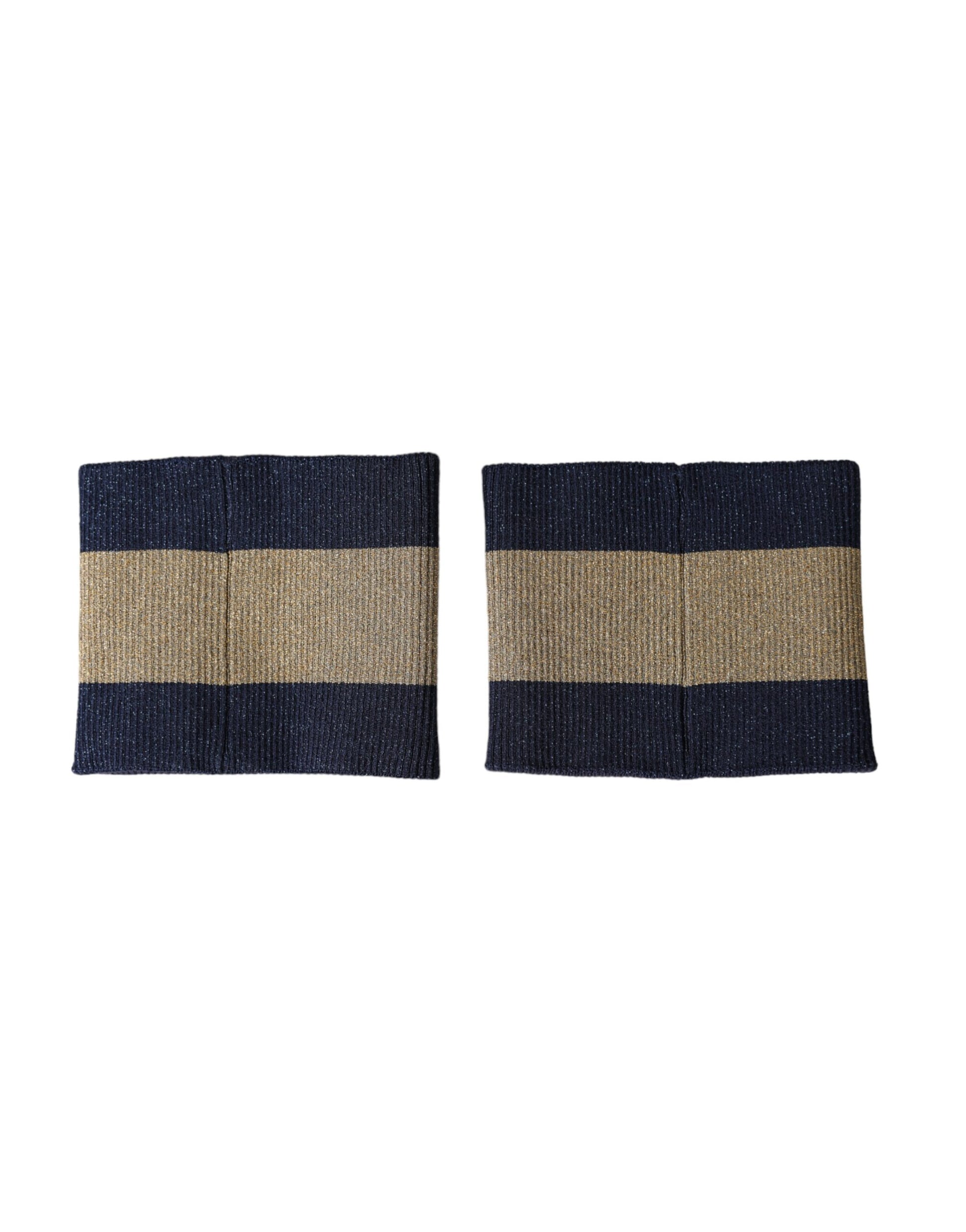 Viskosearmband mit Logo „Star 84“ in Schwarz und Gold