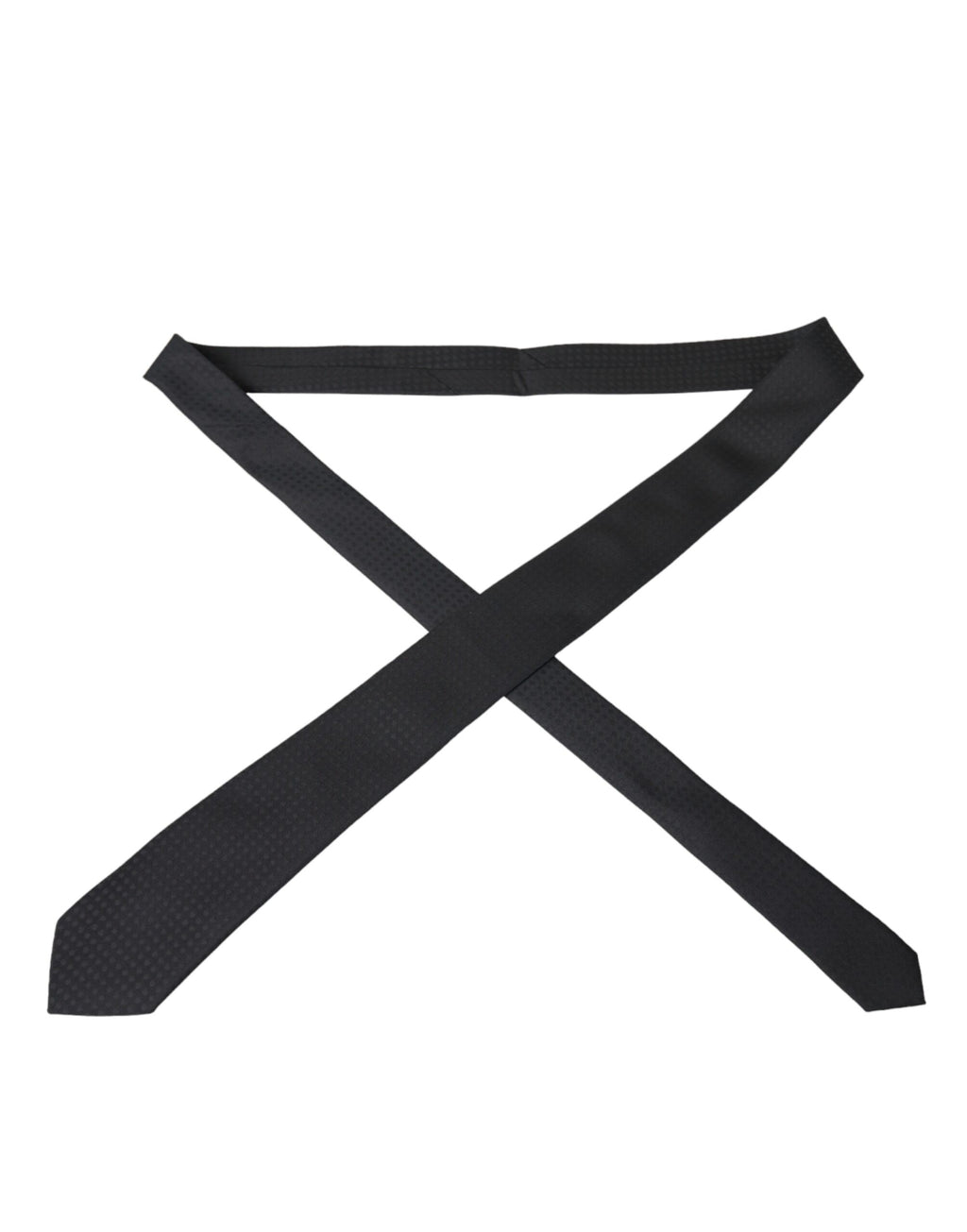 Schwarze Gesichtsmaske aus 100 % Seide mit verstellbarem Krawattenband