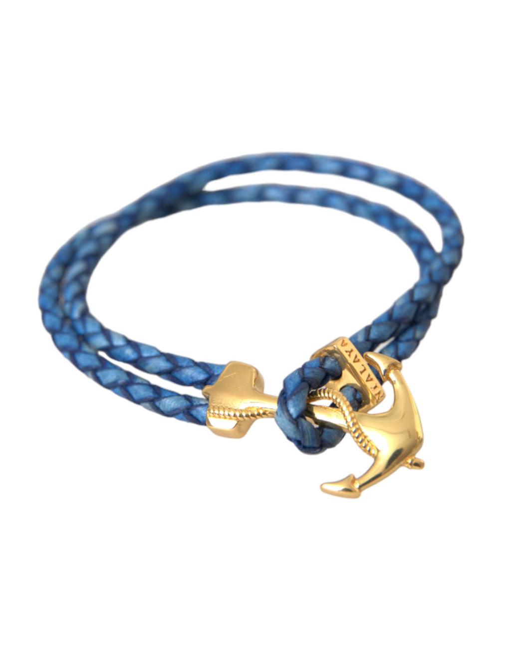 Blaugold Anker 925 Silber Charm Armband Herren