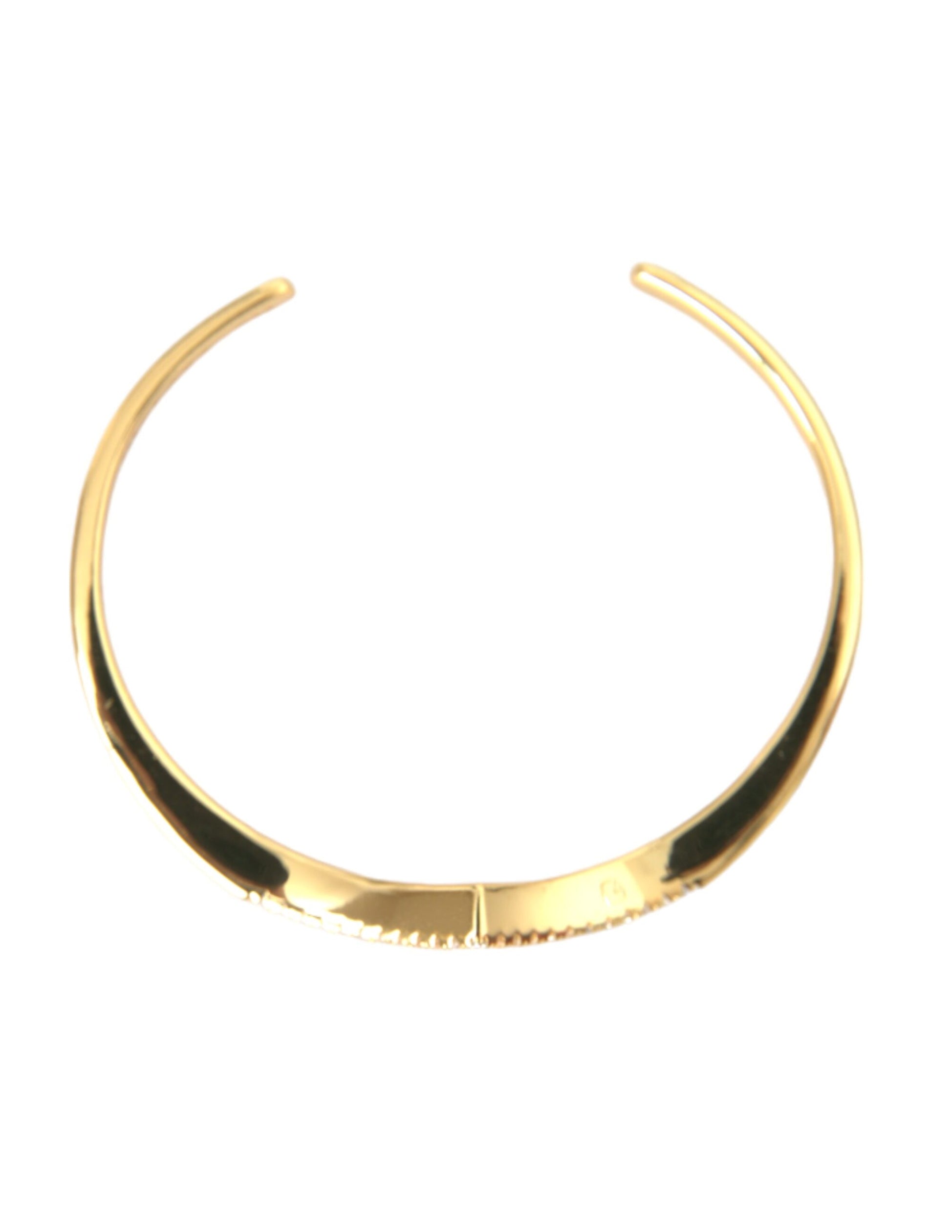 Gewölbtes Flügel-Armband Skyfall Gold CZ 925