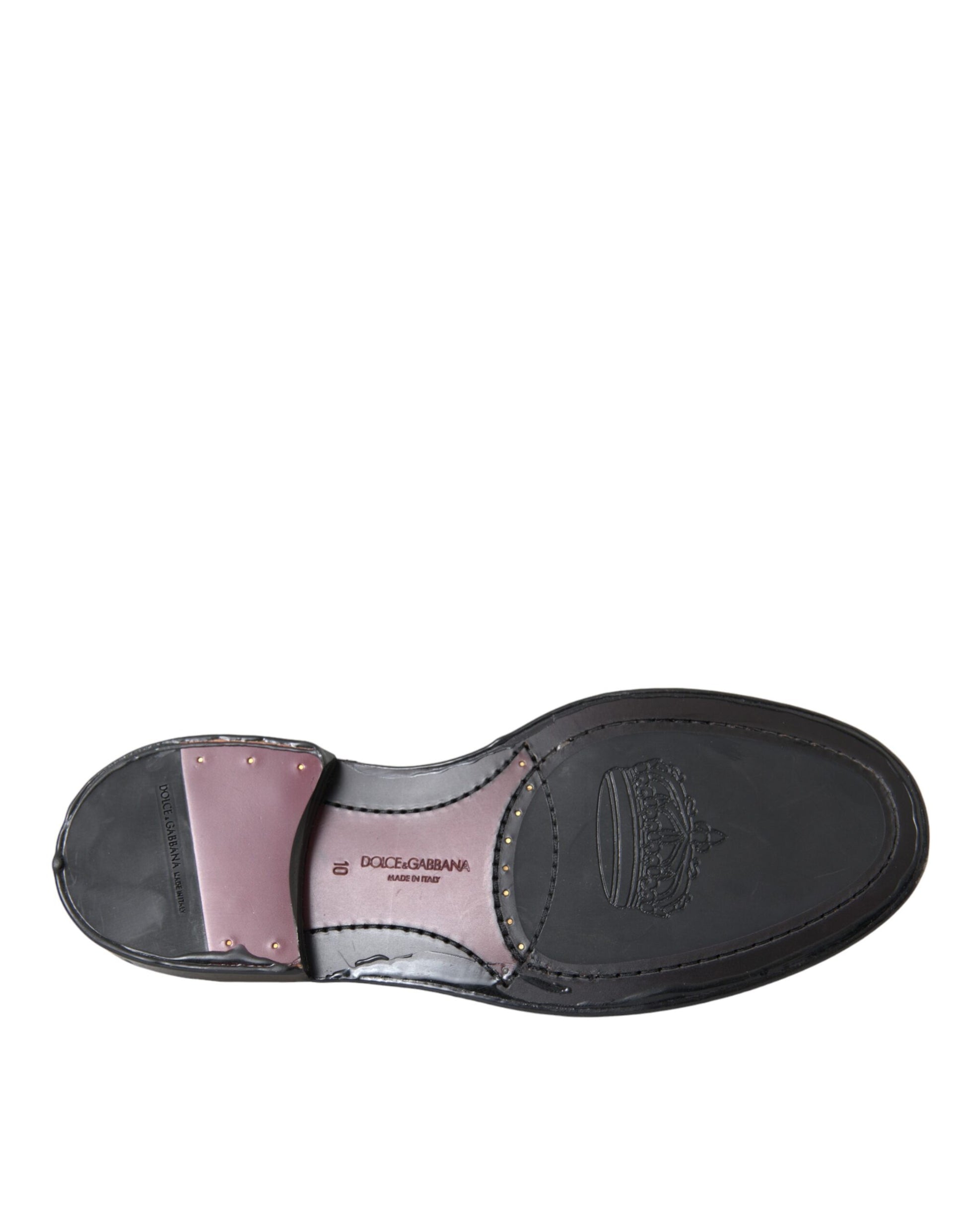 Schwarze Oxford-Schuhe aus Leder mit Flügelkappe für formelle Herren