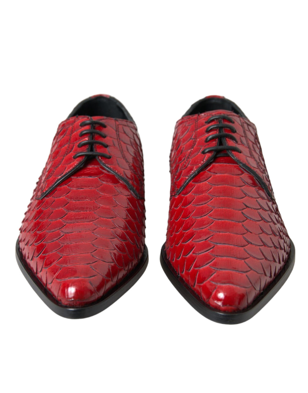 Rot strukturierte lackierte Derby Herren Formelle Schuhe