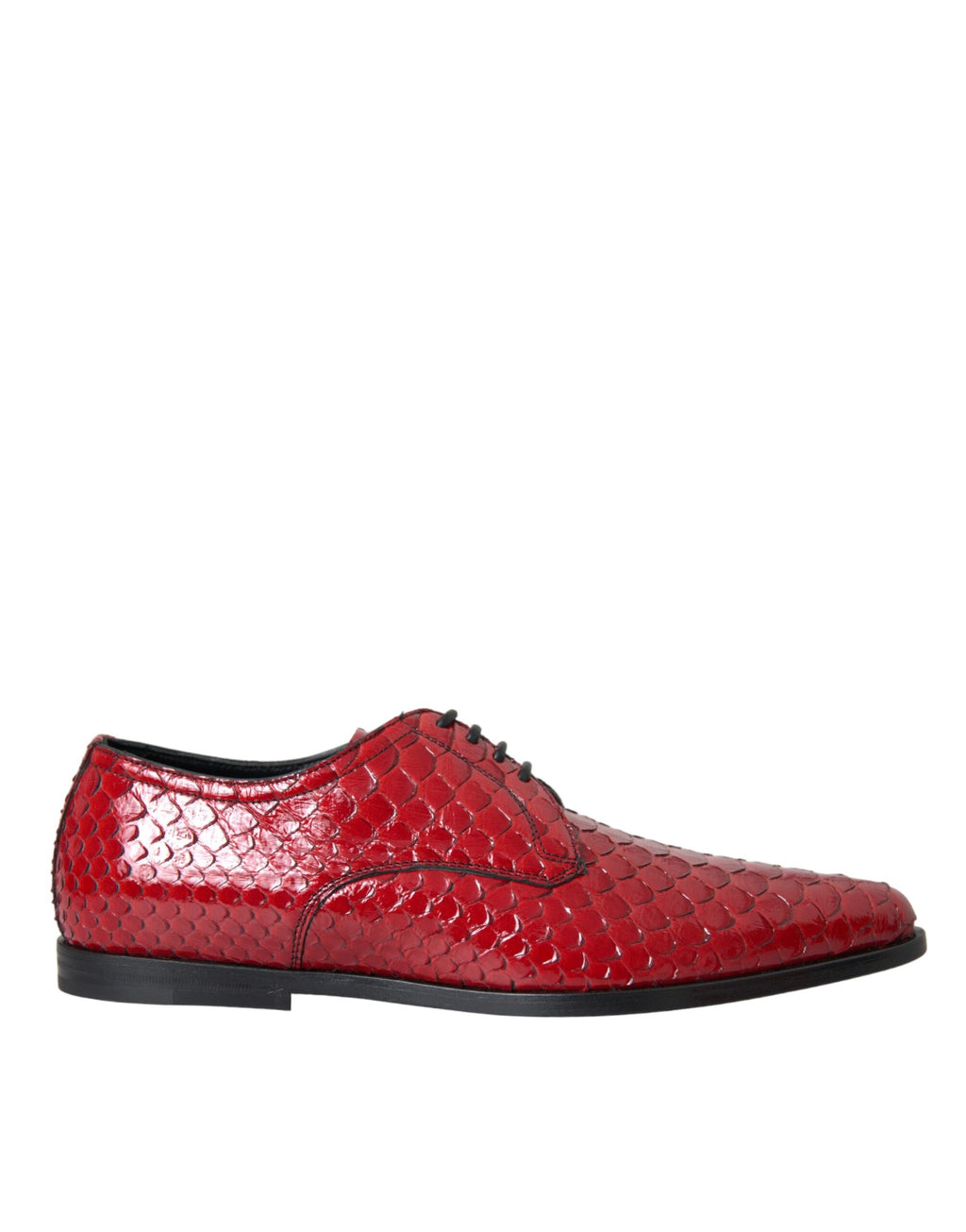 Rot strukturierte lackierte Derby Herren Formelle Schuhe