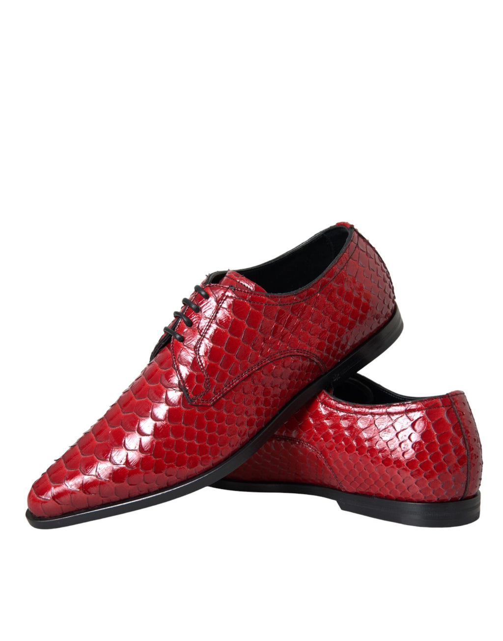 Rot strukturierte lackierte Derby Herren Formelle Schuhe