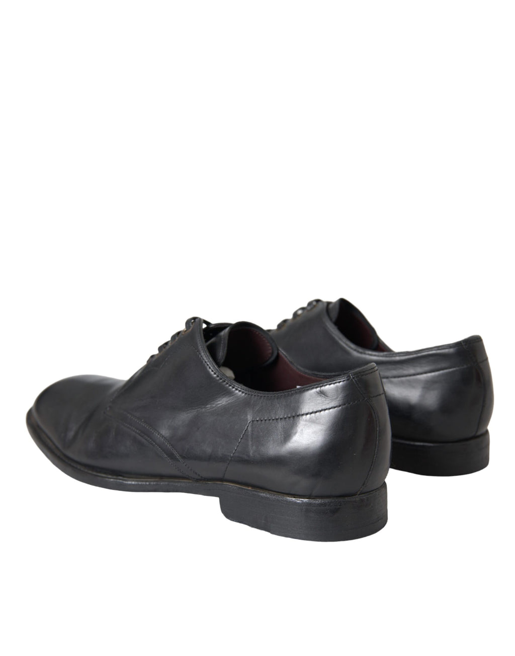 Schwarze Derby-Schuhe aus Leder für formelle Anlässe