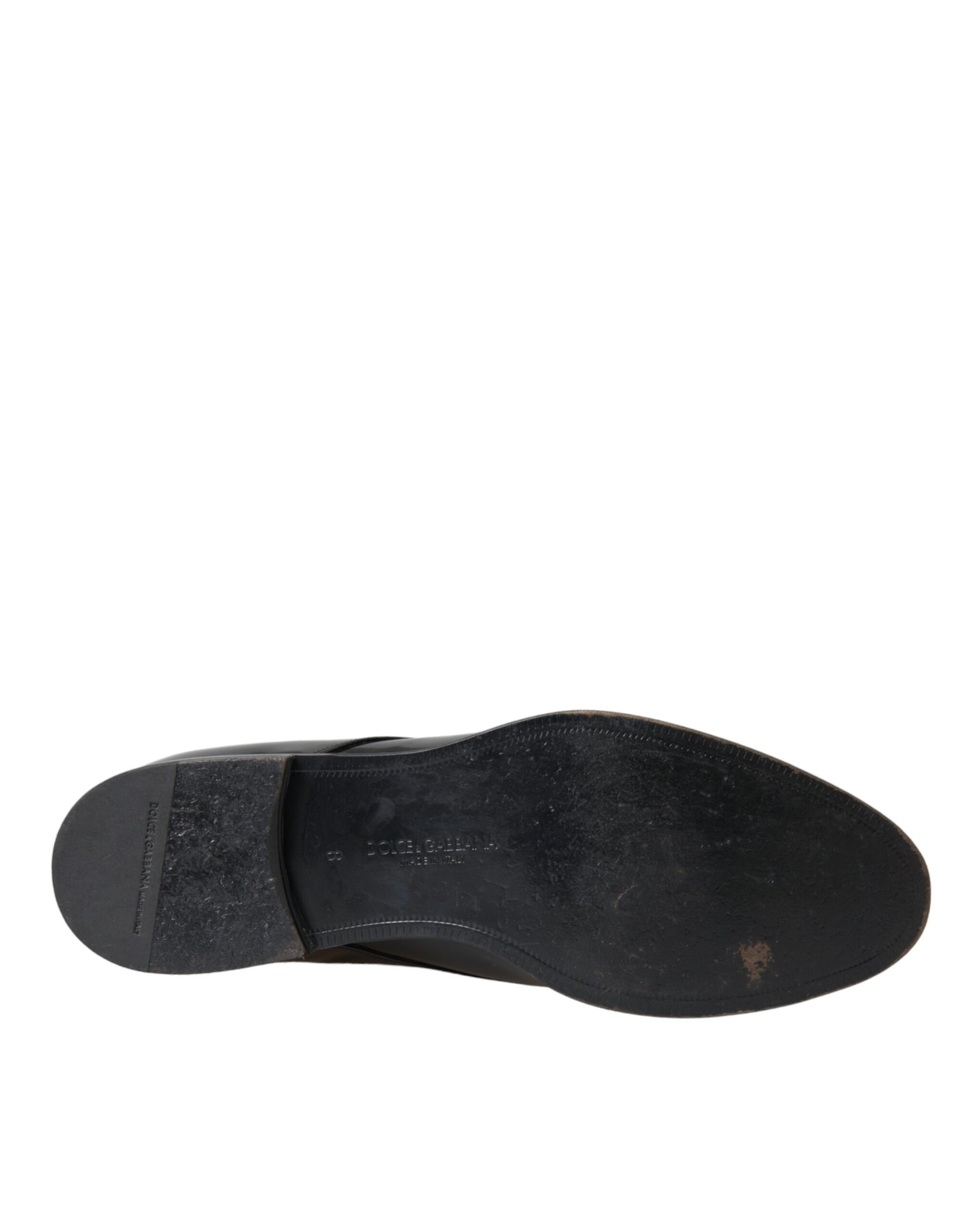 Schwarze Derby-Schuhe aus Lackleder für formelle Anlässe