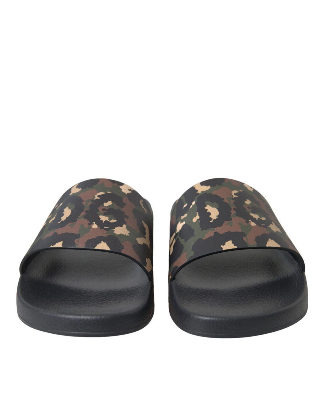 Mehrfarbige Camouflage-Leder-Strandschuhe für Herren