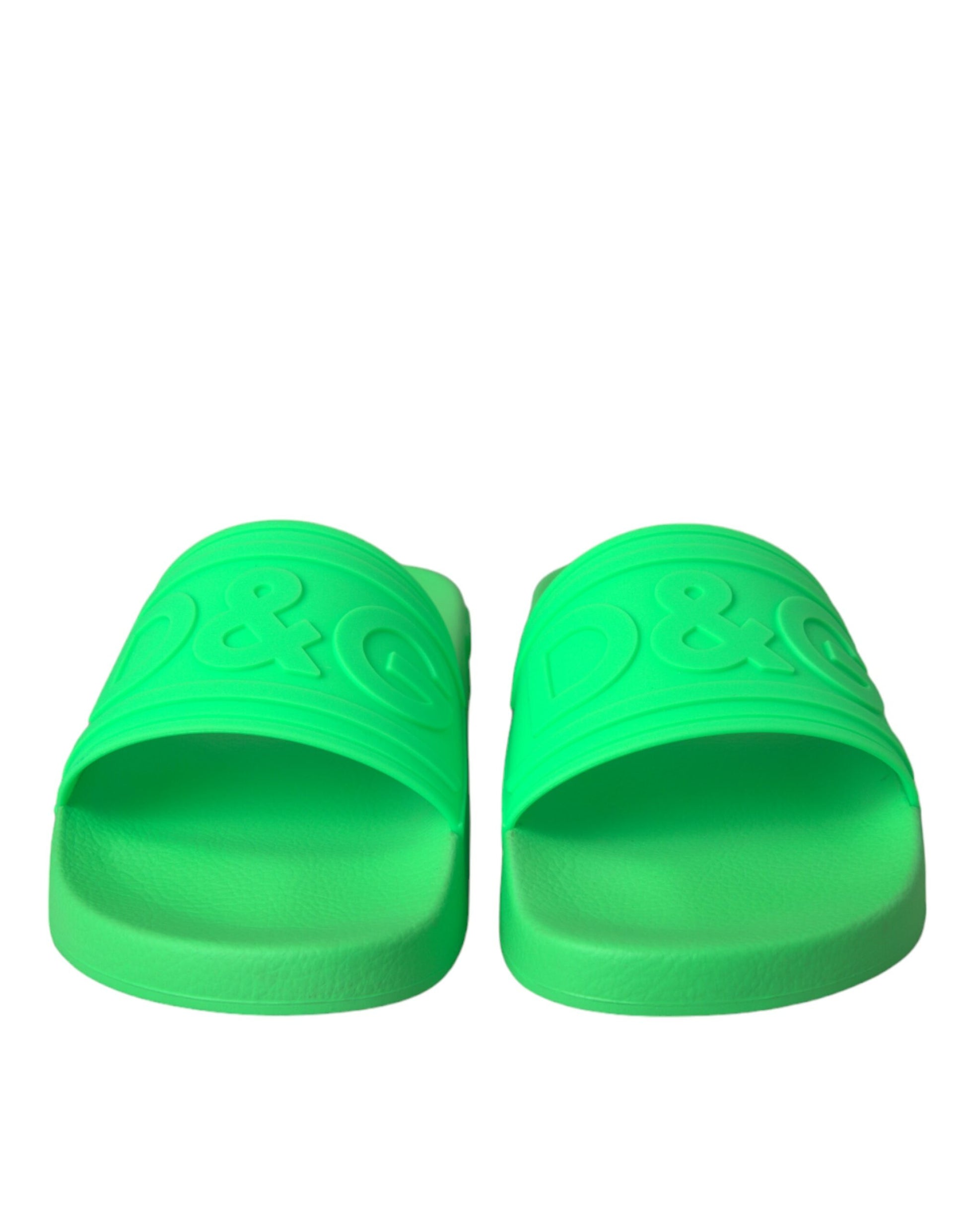 Grüne Leder-Sandalen mit Strandschuhen